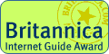 This is the Britannica internet Guide Site Award image.